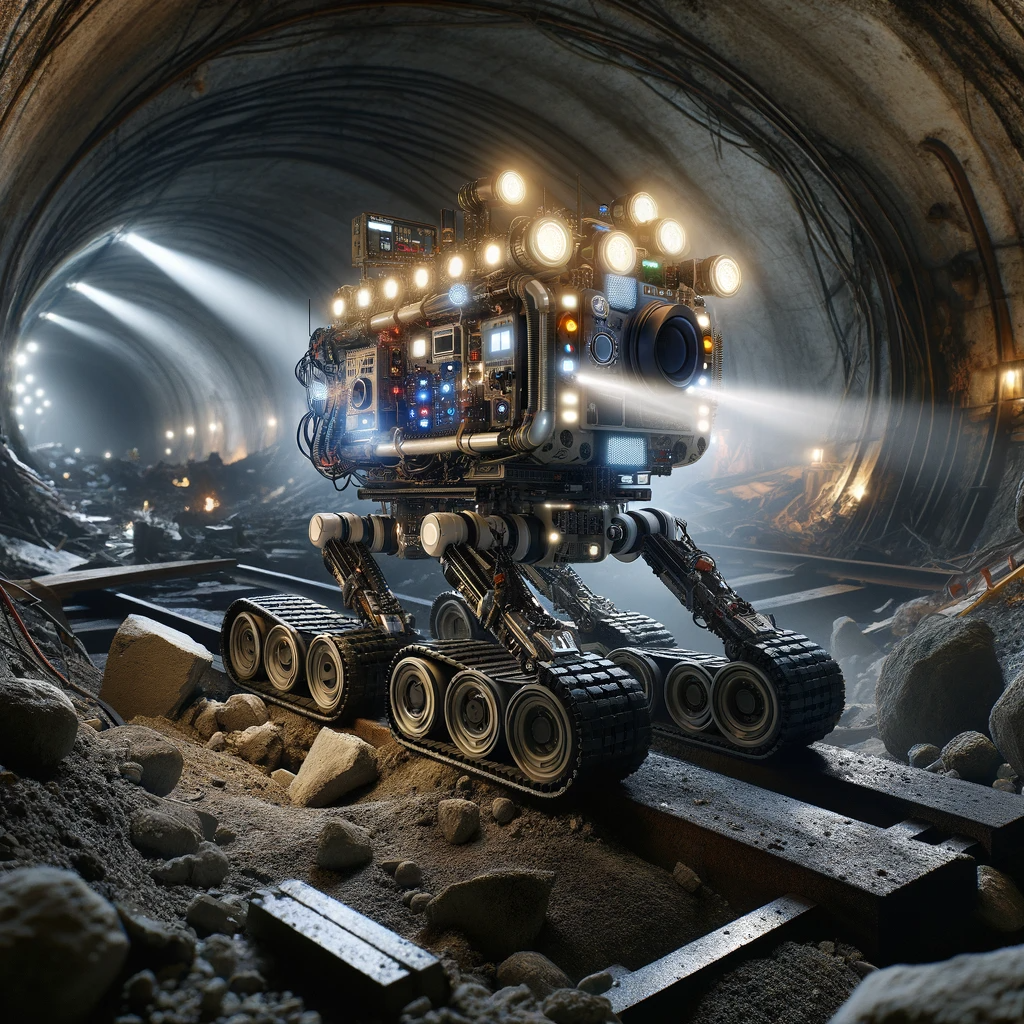 Tunnel Exploration with Advanced Robotics